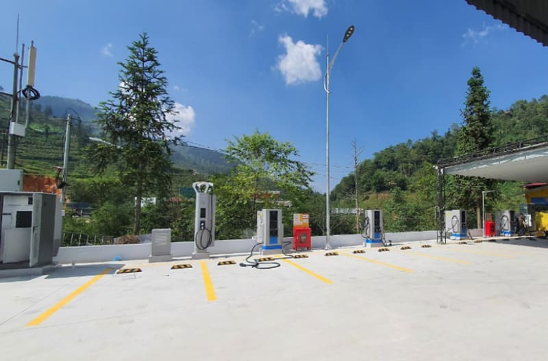 trạm sạc vinfast sapa